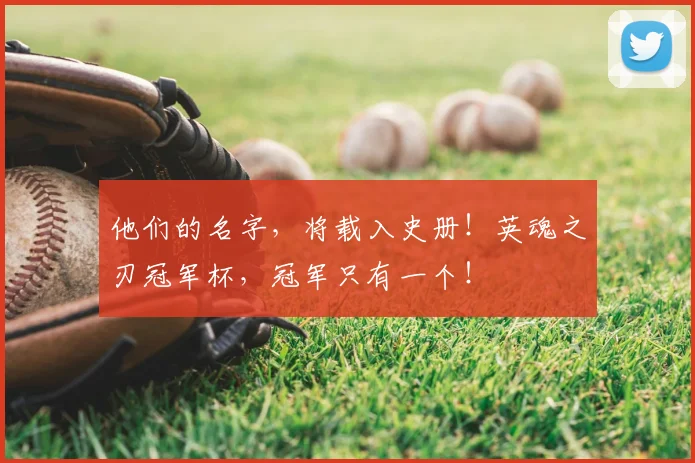 他们的名字，将载入史册！英魂之刃冠军杯，冠军只有一个！