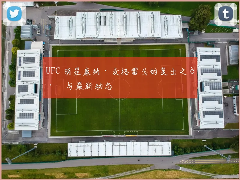 UFC 明星康纳·麦格雷戈的复出之路与最新动态