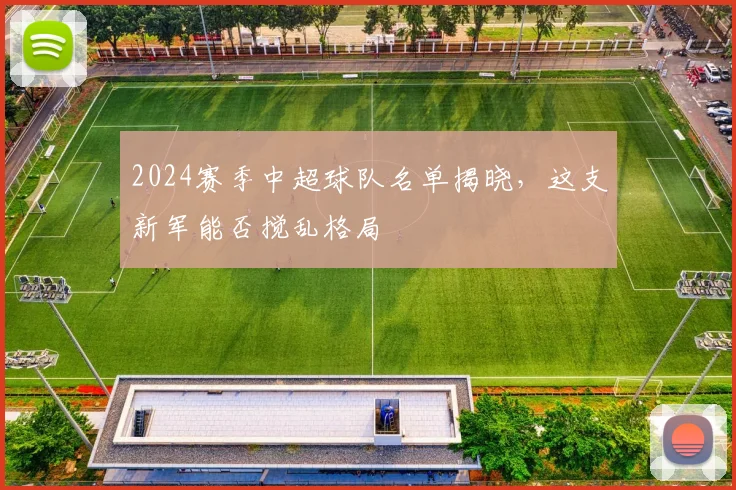 2024赛季中超球队名单揭晓，这支新军能否搅乱格局